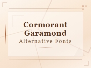 Free Elegant Display Fonts as Cormorant Garamond Alternatives